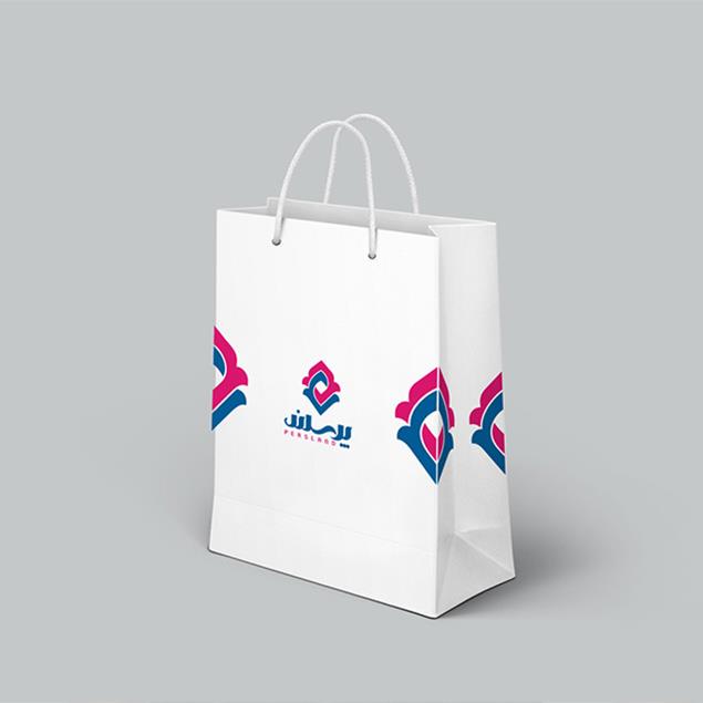طراحی لوگو برند پرسلند