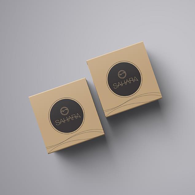طراحی لوگو برند Sahara
