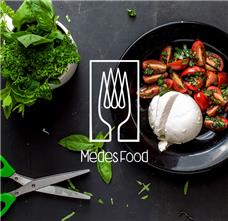 طراحی لوگو رستوران مدس فود