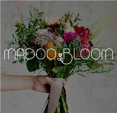 طراحی آرم فروشگاه مدوبلوم (MADOO BLOOM)