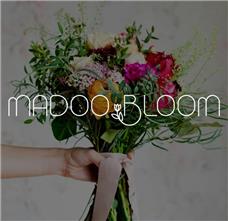 طراحی لوگو فروشگاه مدوبلوم (MADOO BLOOM)