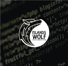 طراحی آرم مجموعه  ایلند ولف