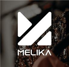 طراحی آرم مجموعه melika 