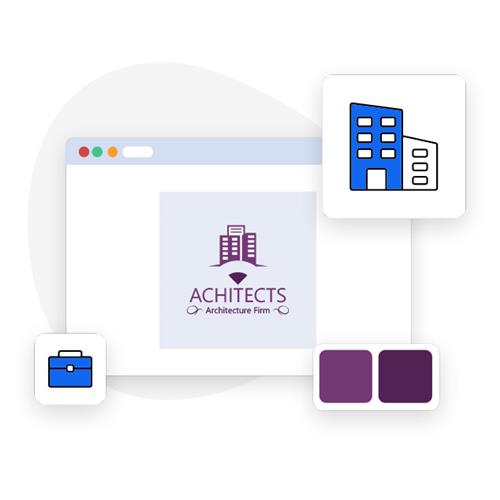 طراحی لوگو معماری