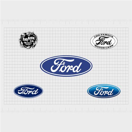 بررسی لوگو فورد