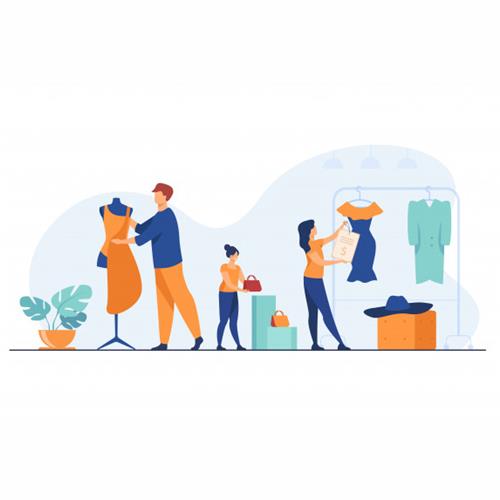 طراحی لوگو لباس زنانه