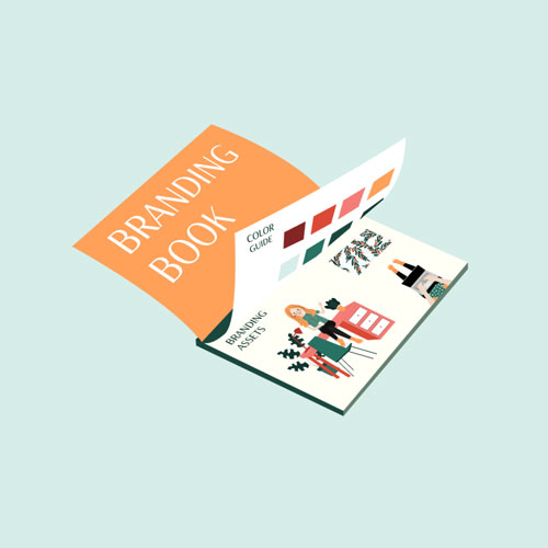 اصول طراحی برند بوک