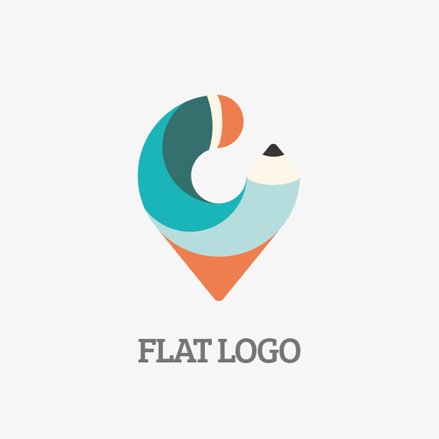 همه چیز درباره طراحی لوگو فلت