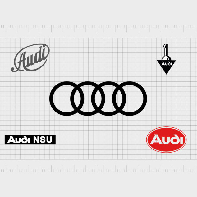 بررسی لوگو آئودی