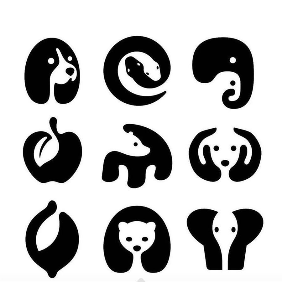 فضای منفی در طراحی لوگو چیست 