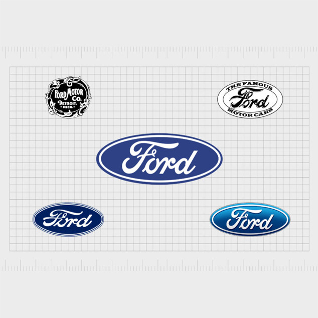 بررسی لوگو فورد