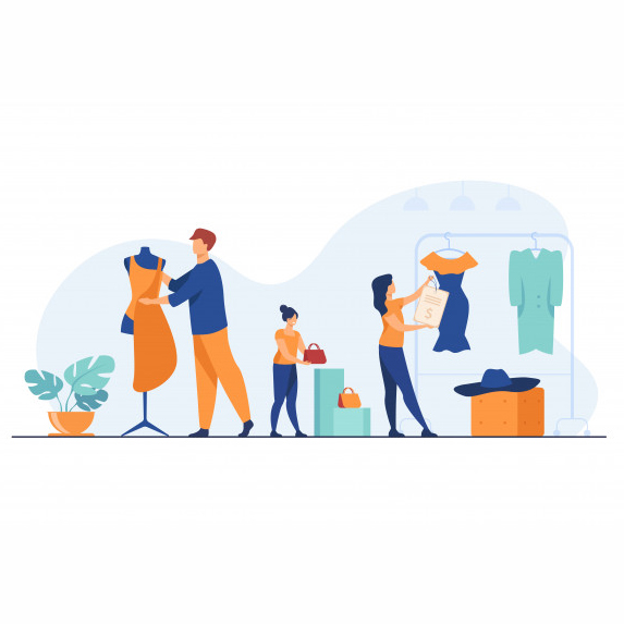 طراحی لوگو لباس زنانه