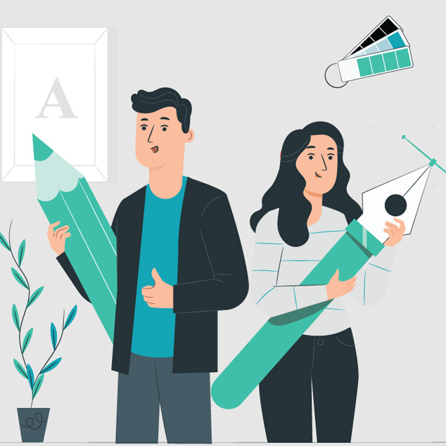 راهنمای طراحی لوگو با دو حرف