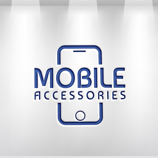 طراحی لوگو لوازم جانبی موبایل