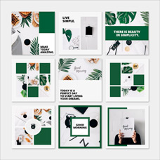 آموزش طراحی لی اوت اینستاگرام 