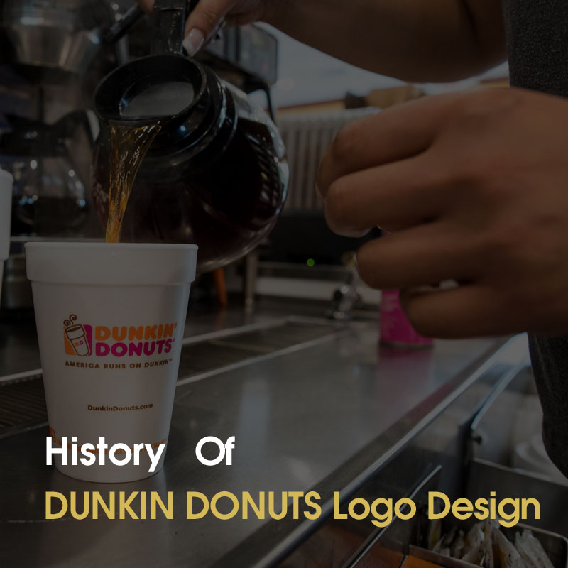بررسی تاریخچه لوگوی Dunkin donuts